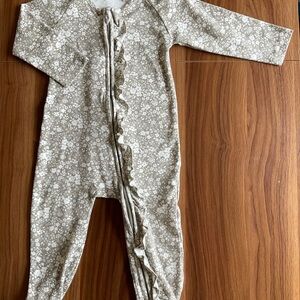 Jamie Kay 2Y Floral Ruffle Footie